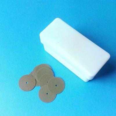 China 22mm*0.25mm Dental Separating Discs For Dental Alloy and Ceramic  Bridge & Brown(Green) for sale