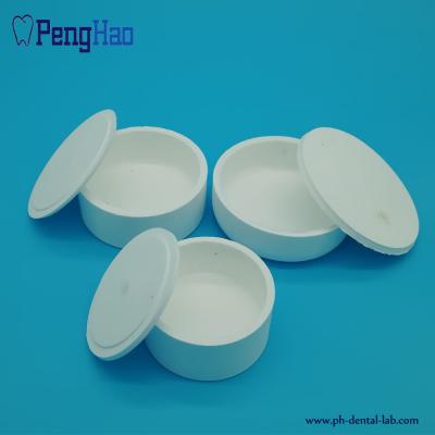 China Ceramic sintering crucible ( tray ) for dental zirconia sintering ( 75mm, 90mm, 100mm) for sale