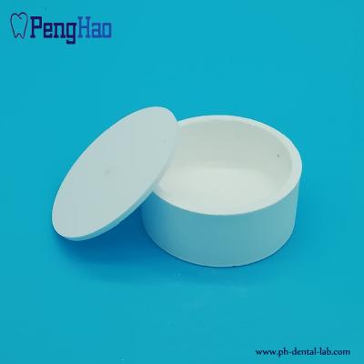 China Dia75mm Ceramic sintering crucible ( tray ) for dental zirconia sintering. for sale