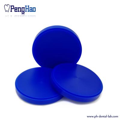 China PH 98mm  Round Dental Wax blank  for open CAD/CAM Dentmill system for sale