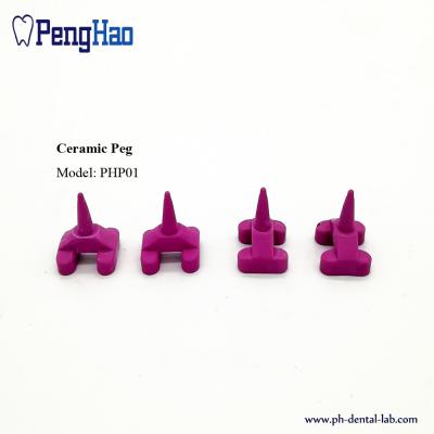 China Ceramic Peg / Single Pointed Teeth Burning Rack ( Conical Shape) for sale