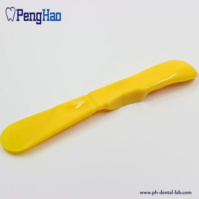 China Plastic dental mixing spatula for single use for sale