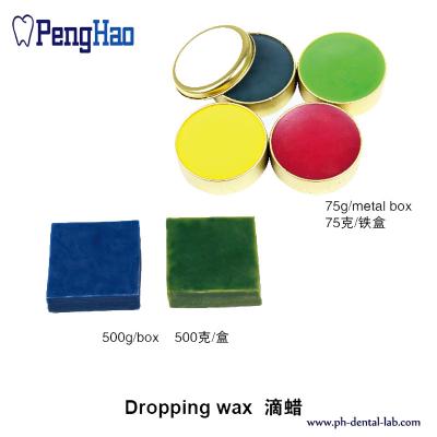 China dental lab using wax material/dental dropping wax/dental wax pattern for sale