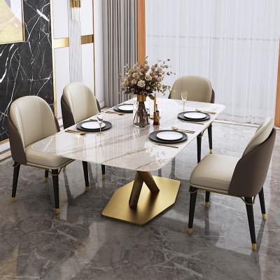 China Practical Modern Hidden Table Maker Extendable Dining Table Sets with 4 Chairs for Dining Table Room for sale