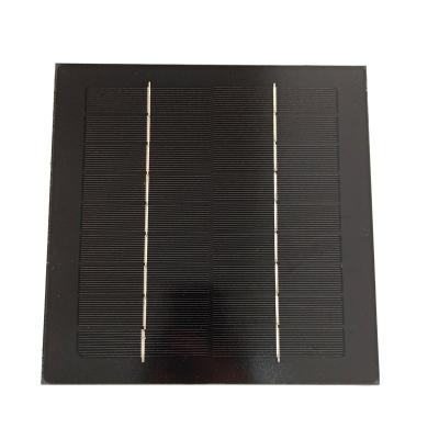 China Ignition Solar Panel Production Line Wholesale Prices 9V 4.5W Mini Full Black Square Glass Mono Monocrystalline Laminated Solar Panels for sale