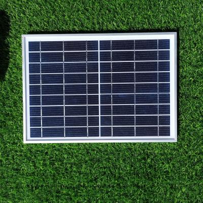 China Chinese Wholesale Solar System Street Light Solar Panels For Sale 10W 9V 345X245X18MM Glass Laminated Sun To Power PV Solar Panels With Aluminum Frame for sale