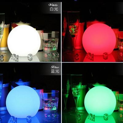 China Garden Waterproof Solar Powered Outdoor 7 Colors Changing RGB Floating Ball Swimming Led Pool Lights for sale