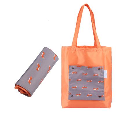 China Factory wholesale folding roll up reusable shopping bag bolsas reciclables for sale