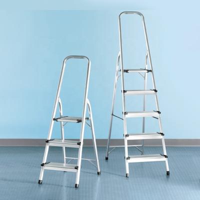 China Folding Ladders Folding Step Stools Anti-Scratch Non-Slip Pedal Sturdy Foldable Aluminum Step Ladders for Household, Kitchen and Office for sale