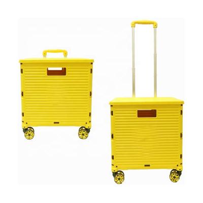 China Folding Utility Trolley Folding Trolley Portable Tool Rack Folding Portable Rolling Case for sale