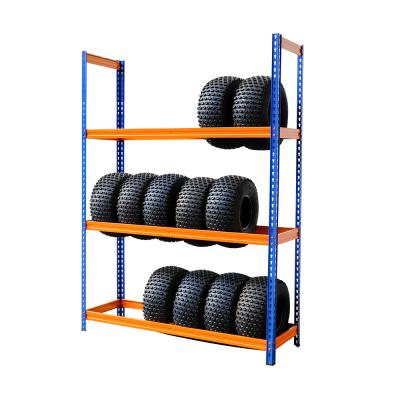 China Corrosion Protection Tire Racks Tire Rack Adjustable Racking Shelf Car Tire Rack for sale