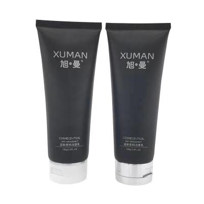 China Cosmetic Packaging 50ml 60ml 100ml Customized Round Hand Cream Tube Toothpaste Tube Face Wash Aluminum Eco-friendly Laminated Packaging Tube for sale