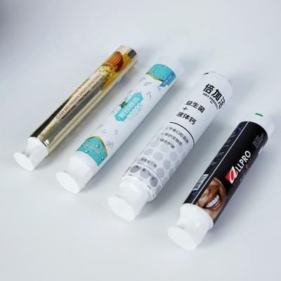 China Toothpaste Tube Private Label Tube Packaging Toothpaste Laminated Tube Offset Printing for sale