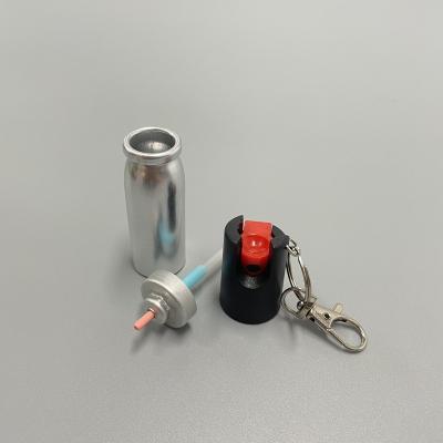 China Chemical Factory Direct Selling Mini Size Aluminum Pepper Spray Cans for sale