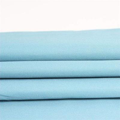 China High Quality Nurse's Wear Doctor Chlorine-Resistant 65 Polyester Shrink-Resistant Bleached Plain Cotton 35 Twill Fabric For Costume for sale