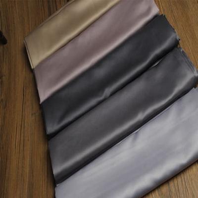 China Waterproof 290T High-grade Thickened For Evening Dress Apparel Material Matte Satin Fabric for sale