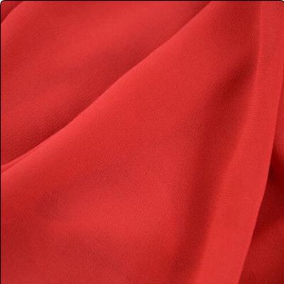 China Fusible Top Selling Multiple Colors 100% Polyester Price Per Meter Korean 100d Chiffon Fabric for sale