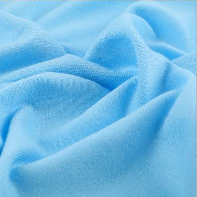 China Comfortable and soft anti pill fabric 40S for 95%uniform rayon 5%spandex knitted fabric for clothes underwear for sale