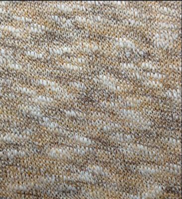 China Sueded 80% brushed polyester 15%Rayon 5%spa knitted hacci fabric wool fabric Yang separate from coarse knitting fabric for fleece for sale