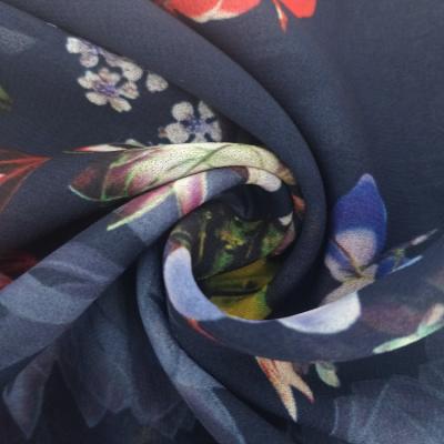 China China Direct Sale Memory Crepe Voile Foam Factour Silk Fabric For Dress for sale