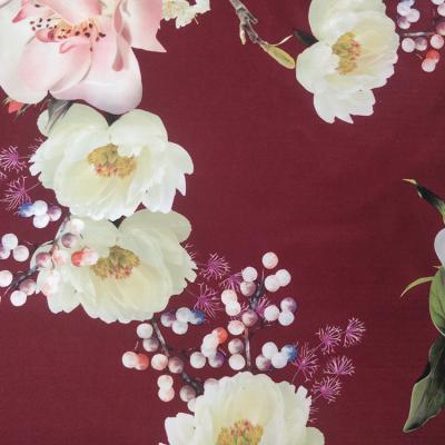 China Best Price 100D 4 Way Stretch Water Soluble Digital Printed Baby Knitted Silk Fabric Embroidery for sale