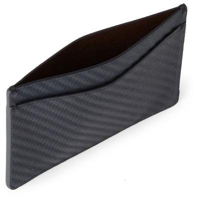 China Fashionable New Design Good Selling Mens Real Carbon Fiber Credit Card Holder for sale