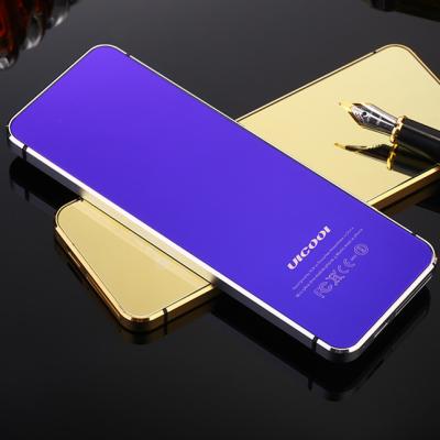 China Build in ulcool flash original ultra thin metal body credit card mobile phone V36 for sale