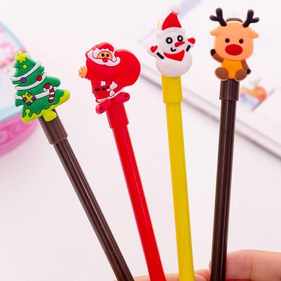 China Normal Student Neutral Pen Gel Ink Pen Christmas Gift Stationery for sale