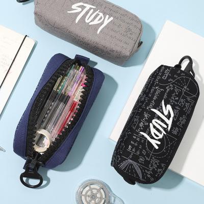 China Schools & Large Stationery Pen Bag Pencil Case Pouch Pen Holder Bag School Supplies Offices Storage Zipper YIWU for sale