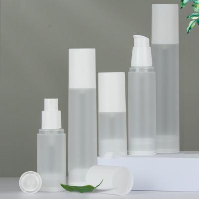 China 15ml 20ml 30ml 50ml 80ml 100ml Lotion Pump Bottle Matte Personal Replaceable Plastic Airless Spray Skin Care Vacuum Packing Bottles for sale