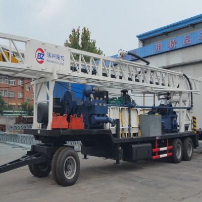 China Construction worksÂ  water well drilling rig 600 meters for sale