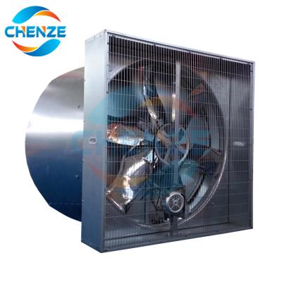 China Hotels Double Door Cone Fan For Tunnel Ventilation Animal Husbandry Poultry Pig Turkey Farm House for sale