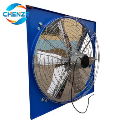 China Hotels Large Cow House Fan Airflow Hanging Exhaust Fan For Cow House for sale