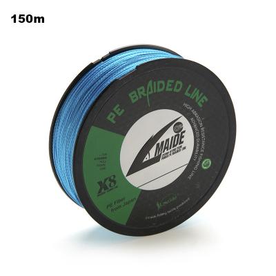 China High Strength 8 Braided 100% Multi Color Carp 8 Braided Fishing Lines for sale