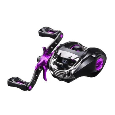 China LEFT HAND SFS Double Brake System 6.3:1 Speed ​​Fishing Reels Baitcasting Fishing Reels for sale