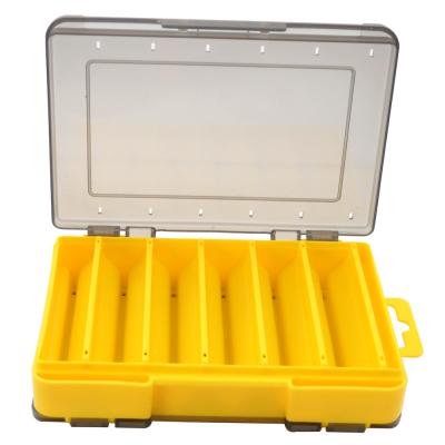 China Durable In Double Clamshell Fish Lure Box Running Side Plastic Lure Box Fishing Lure for sale