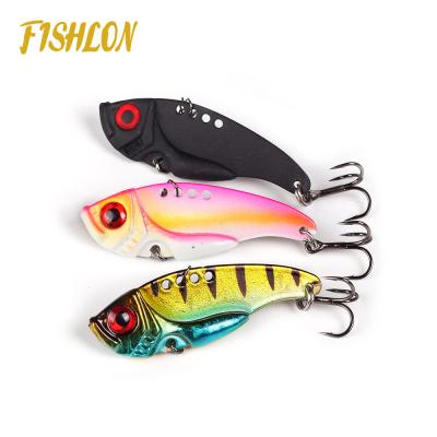 China Metal Vibration 10g 50mm Metal Fishing VIB Bait Fishing Sinking Artificial Lures for sale