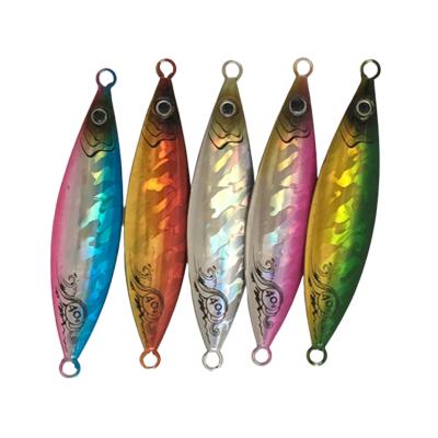 China Wholesale 20g 30g 40g 60g 80g 100g 150g Lead Durable Metal Saltwater Fishing Slow Baiting Lure for sale