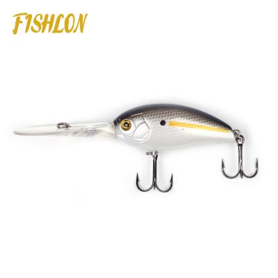 China Good Swimming Action 19g 65mm Japan Fishing Lures Hard Bait Ocean Crankbait Fishing Lure for sale