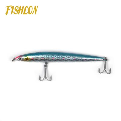 China Hot Selling Good Action 125mm Heavy Pencil 20.5g Depth Fishing Swimming Hard Plastic Lure for sale