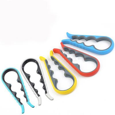 China Viable Quiki 4 in 1 Multifunctional Plastic Beer Bottle Manual Can Opener for sale