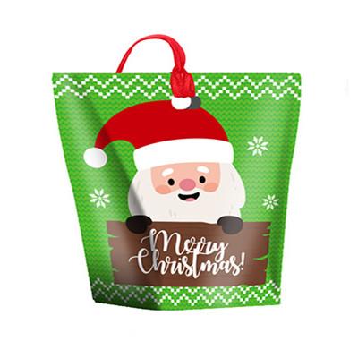 China Paper Christmas Decoration Hanging Bags For Birthday Party Candy Gift Chocolate Cookie Paper Bag for sale