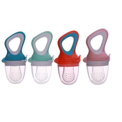 China Nitrosamine Free For Baby Small Fruit Eating 3 Size Hole Nipple Silicone Pacifier for sale