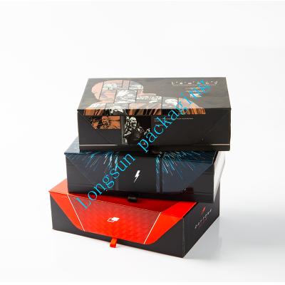 China Custom Logo Handmade Art Paper Eco Friendly Luxury Smart Electronic Product Recycled Materials Packaging Boxes for sale