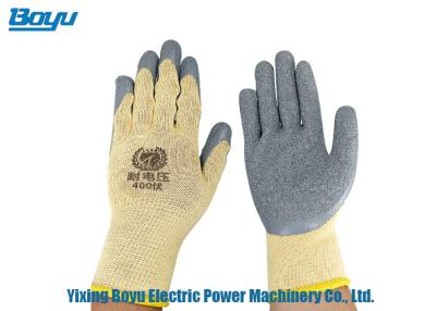 China 400V Transmission Line Stringing Tools Wear Resistant Insulated Gloves for sale