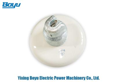 China ISO9001 Transmission Line Porcelain Disc Insulators For 255mm Diameter for sale