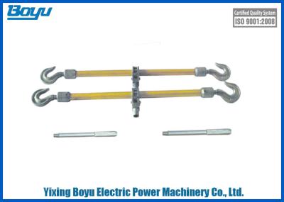 China Rated 50kn Transmission Line Stringing Tools Accessories Aluminum Alloy Turnbuckle for sale