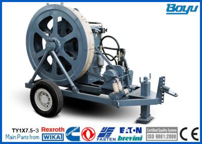 China Fiber Cable Stringing Equipment Overhead Transmission Line Stringing Machine Puller for sale