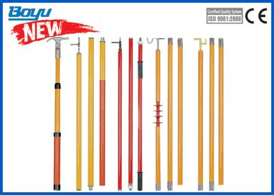 China FRP Epoxy Resin Fiberglass Hot Stick for sale