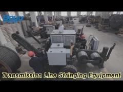 Overhead Tension Transmission Line Stringing Equipment 380kN Hydraulic For Cable